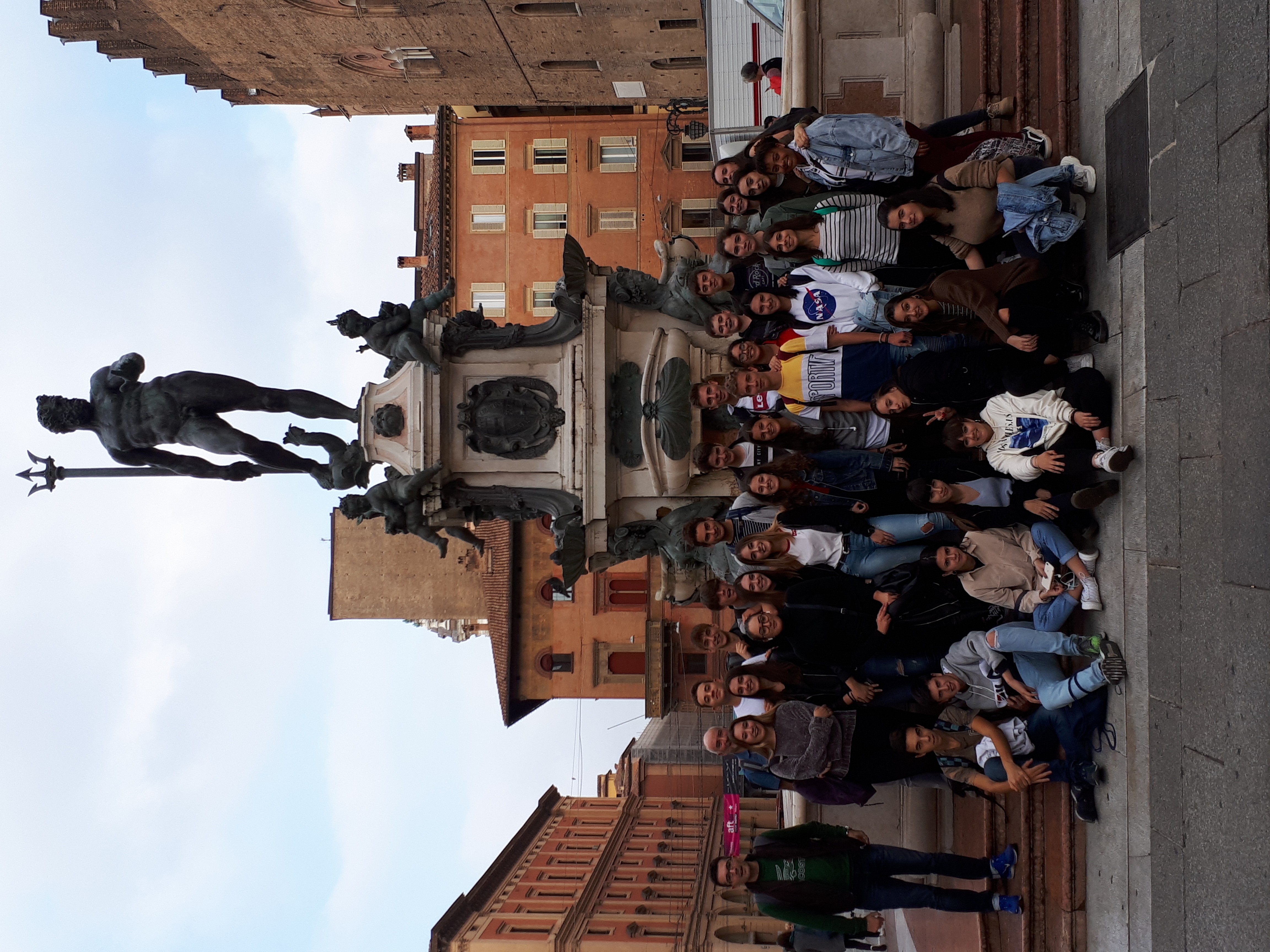 Visita a Bologna durante uno scambio
